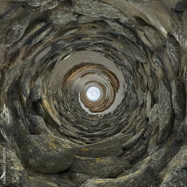 Fototapeta Stones Circular