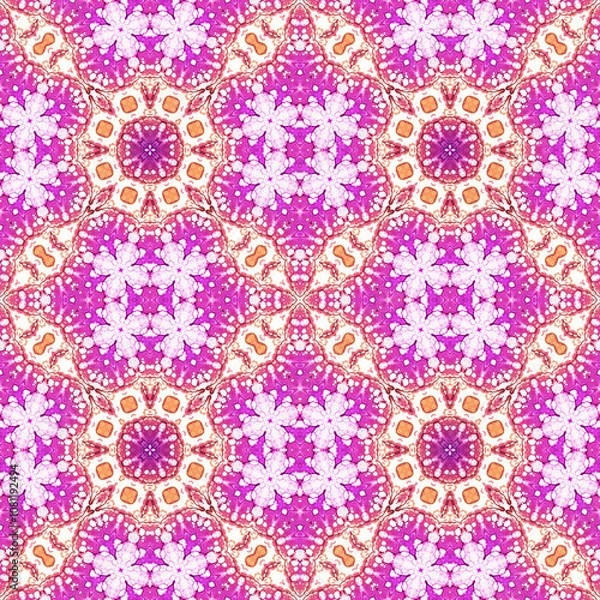 Fototapeta Seamless lovely pattern. Creative wonderful pattern texture. Beautiful creative abstract background