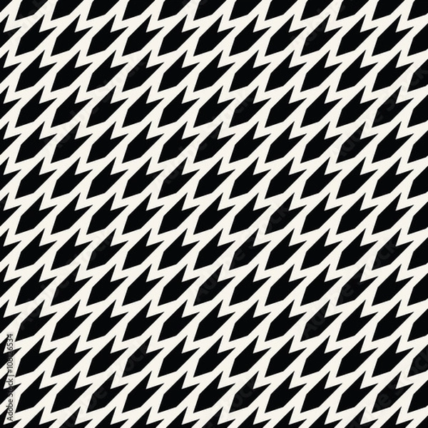 Obraz Seamless geometric pattern background vector