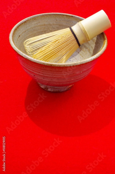 Fototapeta 屋外での茶道