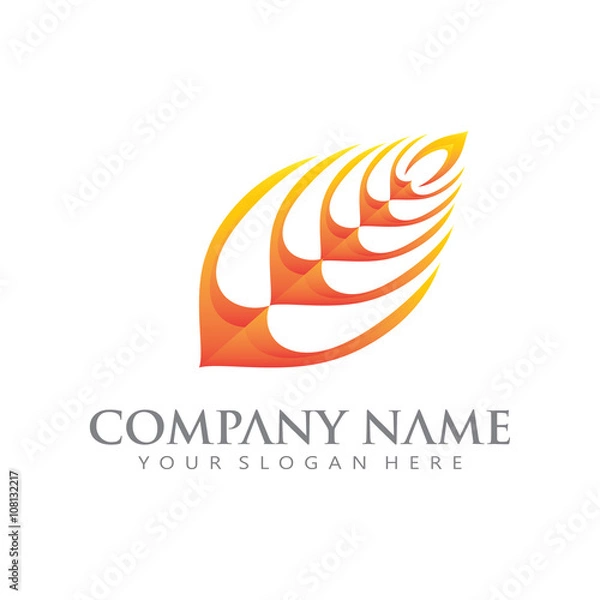 Obraz Fire Abstract Logo