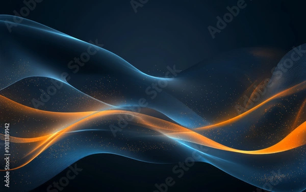 Fototapeta Abstract future technology business context