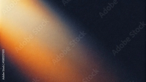 Fototapeta Grainy background, gray orange red white black abstract color wave noisy texture banner poster header cover design. Abstract color gradient background, film grain 