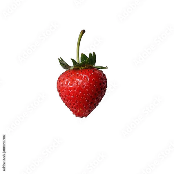 Fototapeta Strawberry isolated on transparent background