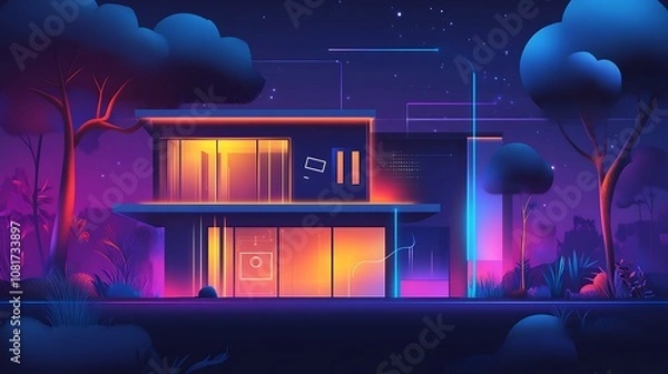 Obraz Smart Home Technology and Automation