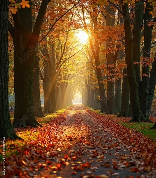 Obraz autumn in the park