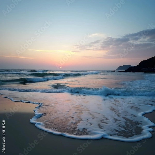 Obraz Sunset on the beach