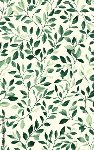 Fototapeta  Retro style floral texture art background