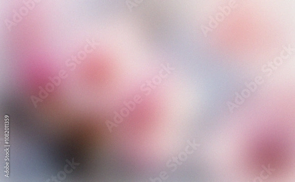 Fototapeta Gradient Background with Pink and Grain Texture