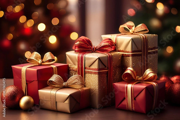 Obraz christmas presents
