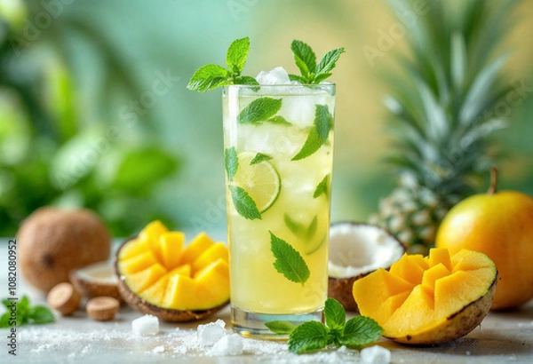 Obraz mojito cocktail on the beach