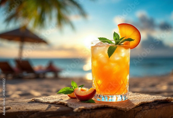 Obraz cocktail on the beach