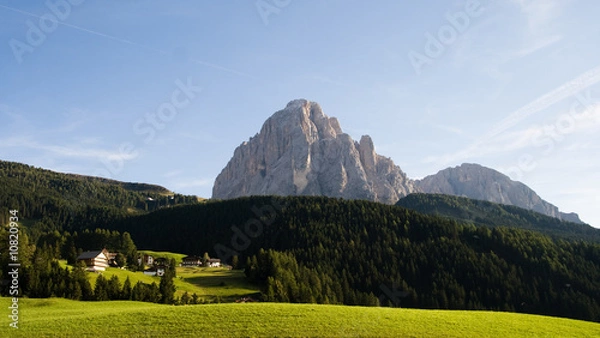 Obraz Langkofel, Alpen