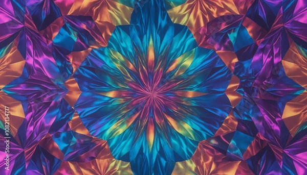 Obraz abstract fractal background