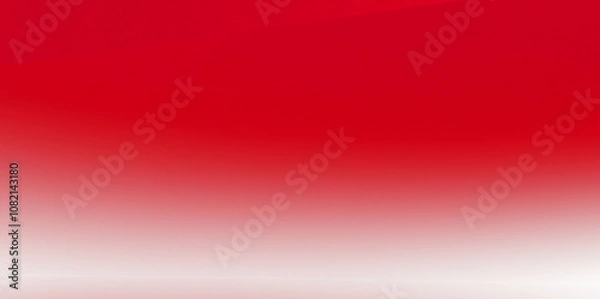 Fototapeta Glamour red luxury decorative background texture with smooth gradient faded white horizontal line web design Christmas decoration romantic festive love celebration artwork 