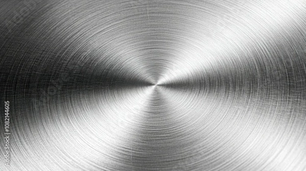Fototapeta brushed steel texture, seamless background, metallic shine, high detail, smooth surface, cool tones, minimalistic