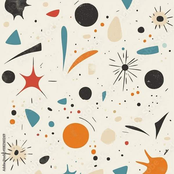 Fototapeta Open space creative pattern