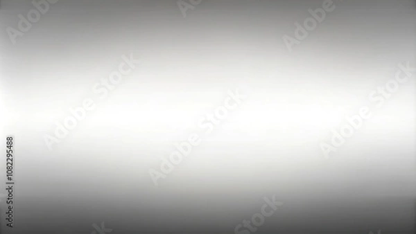 Fototapeta Abstract white and gray gradient background reflected on surface