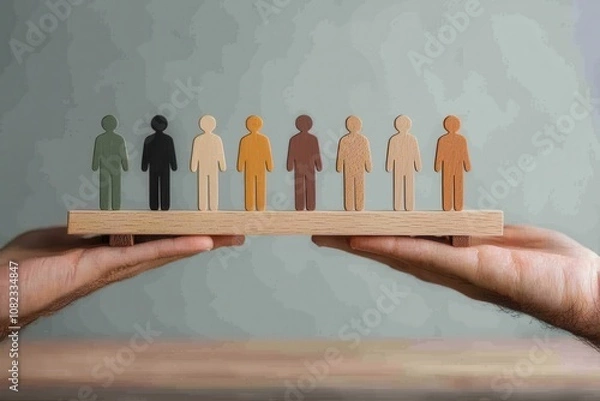 Fototapeta Enhancing gender diversity through human resource analytics in global workplaces