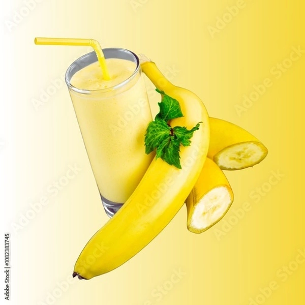 Obraz banana juice