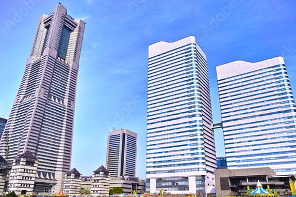 Fototapeta 春の横浜の風景