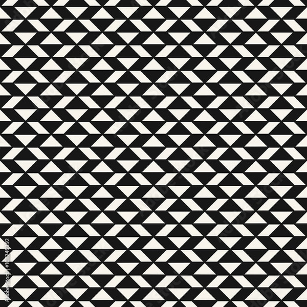 Obraz Triangle seamless pattern background vector