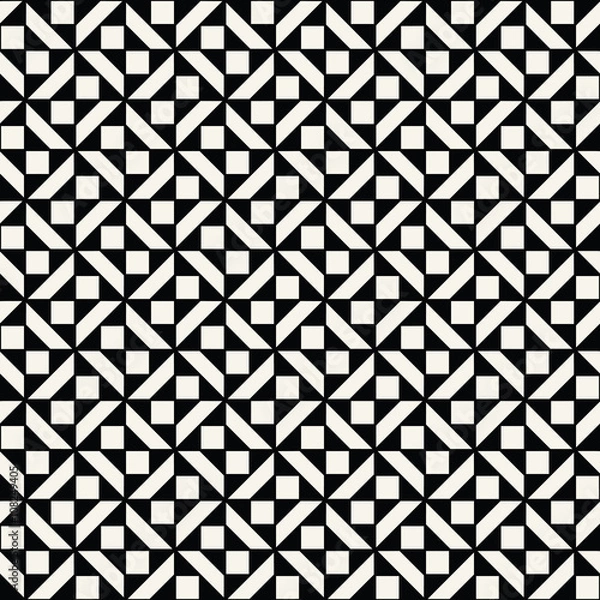 Fototapeta Triangle seamless pattern background vector