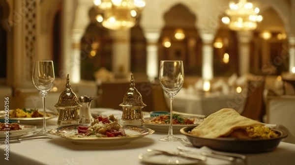 Fototapeta Elegant Dining Experience