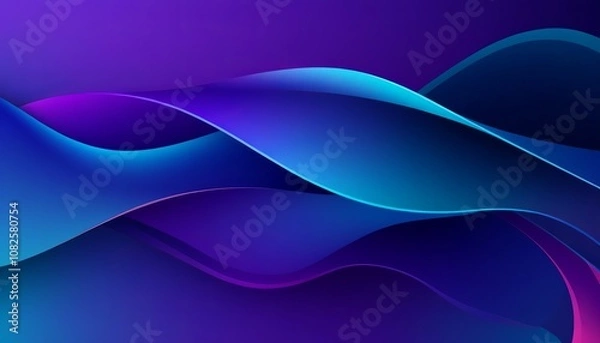 Fototapeta 3D Abstract Colorful Background Design. Created with Generative AI Technology