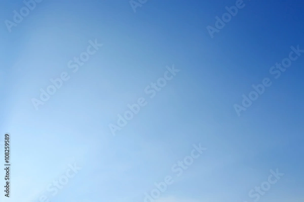 Obraz Clear Blue Sky Tło