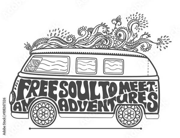 Fototapeta Piękny wektor karty