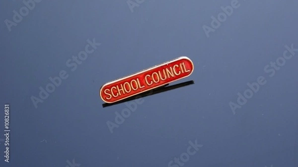 Fototapeta School Council Badge