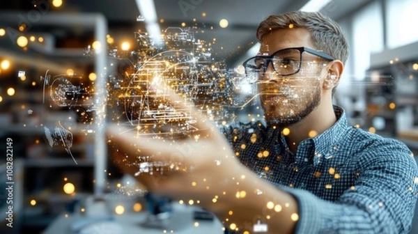 Obraz Developers Collaborating on Explainable AI Solutions