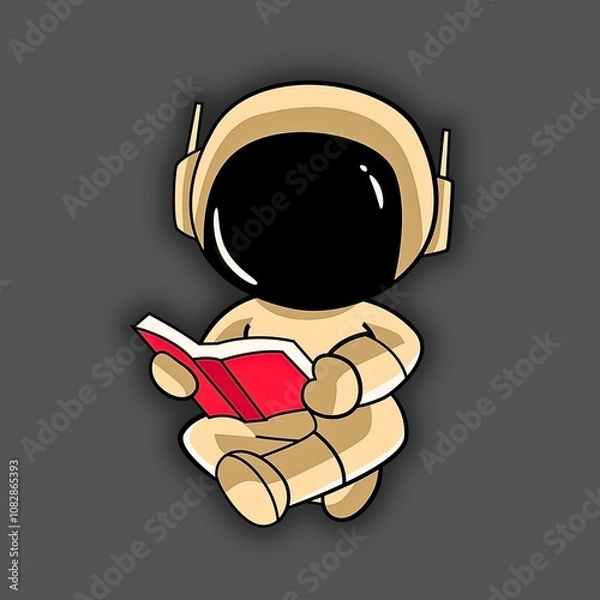 Obraz I love to read space 