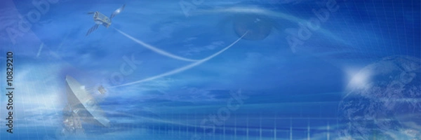 Obraz Human being and Universe