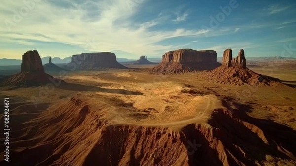 Obraz Iconic Monument Valley in Midday Light