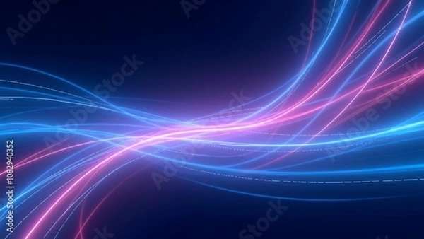 Fototapeta 近未来のデジタルアート