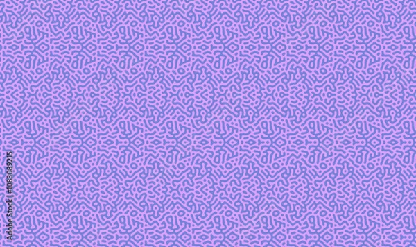 Fototapeta Violet purple and blue repeating background lined horizontal squiggle pattern