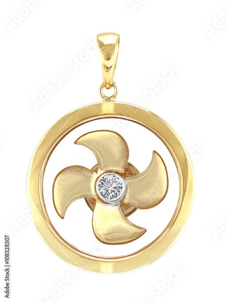 Obraz Gold pendant mill from china