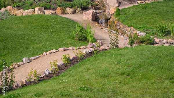 Fototapeta ландшафтный дизайн