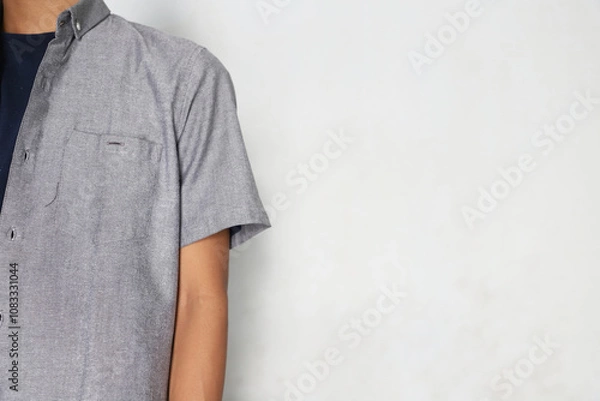 Obraz someone's shoulder at close range