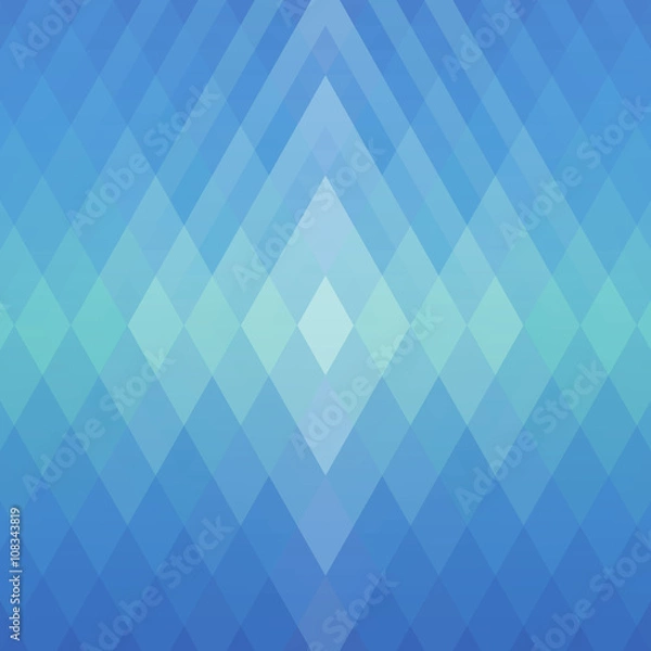 Fototapeta Abstract grid mosaic background. Creative design templates