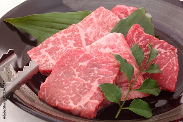 Obraz  牛肉　神戸牛　ロース　焼肉　和牛
