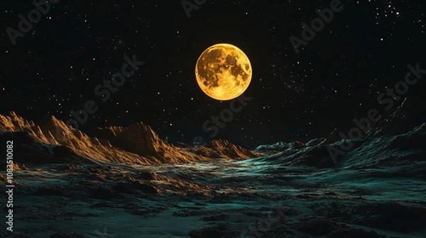 Obraz Background Illustration Inspired by the Painting of Vince":