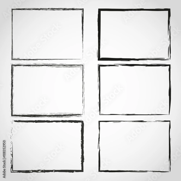 Obraz Grunge frame.Grunge background.Abstract template.