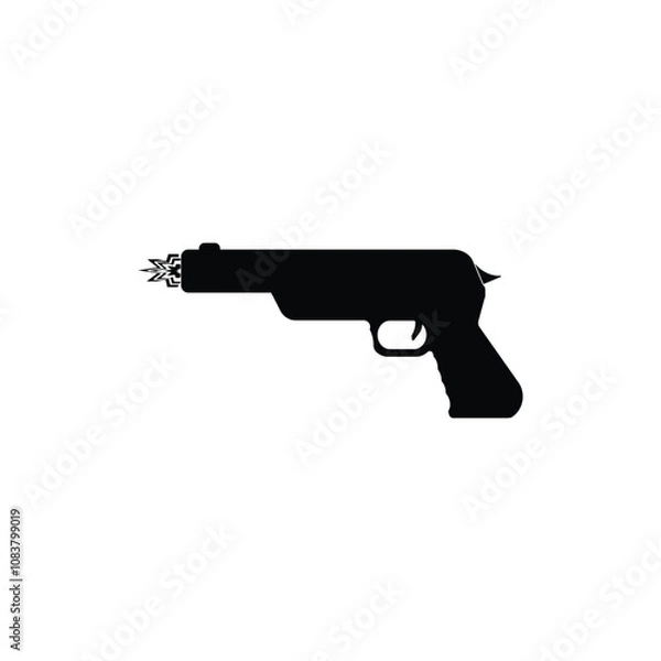 Fototapeta Gun icon