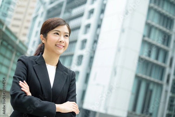 Fototapeta Young Business woman
