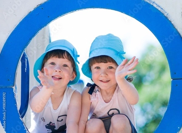 Obraz Beautiful twins