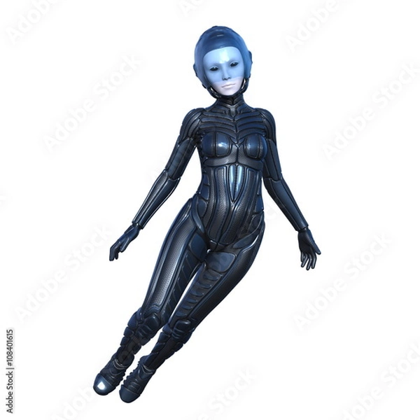 Fototapeta 女性アンドロイド