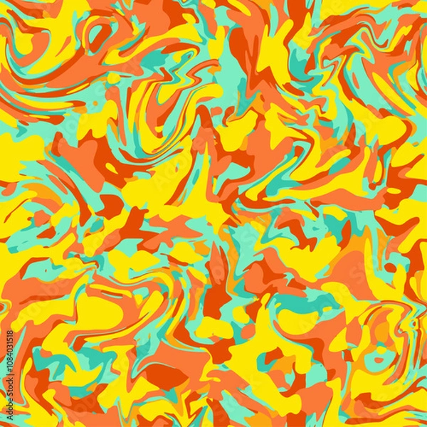 Obraz Colorful Seamless Marble Pattern